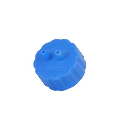 Tappo Rocker per bottiglie GL45 con due attacchi diametro 8 mm