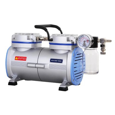 Pompa da vuoto ROCKER RCK400C a secco con vuoto massimo 99 mbar e portata massima 31 l/min adatta a prodotti corrosivi