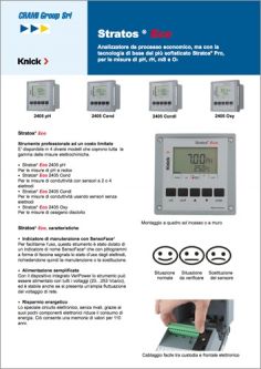 P5  KNICK Stratos ECO analizzatori standard da processo di pH, mS e O2